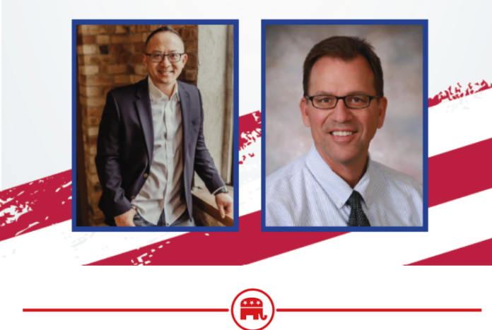 The Republican Parties of Outagamie County and Winnebago County are hosting a debate between the two candidates for Wisconsin's 18th State Senate District: Blong Yang and Dr. Anthony Phillips.