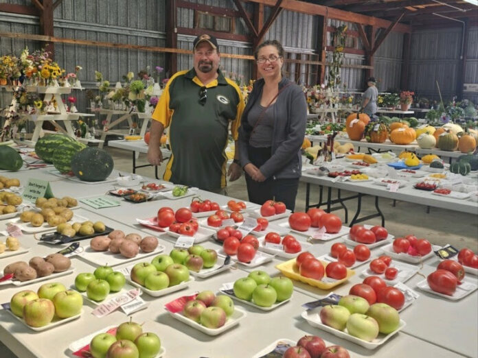 Wisconsin State Sen. Rachael Cabral-Guevara attended the Waushara County Fair and ran into Wautoma Mayor Nixon.