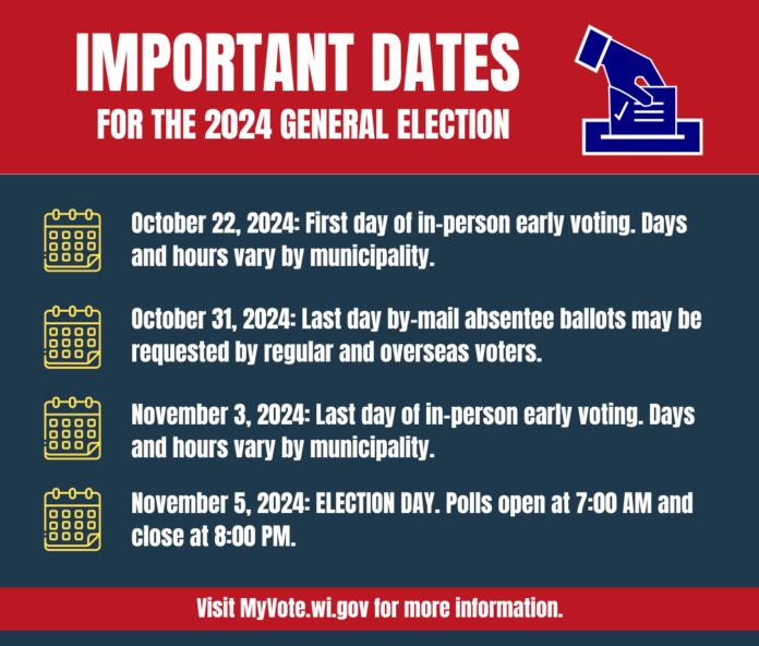 Important Dates for the 2024 General Election.