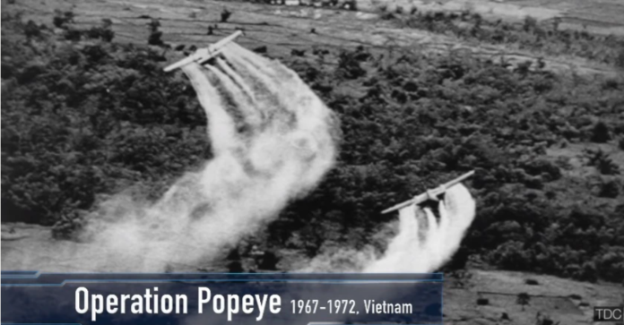 Under Ike, Operation Popeye weather manipulation was a form of “meteorological warfare” spearheaded by the CIA and the Air Force.