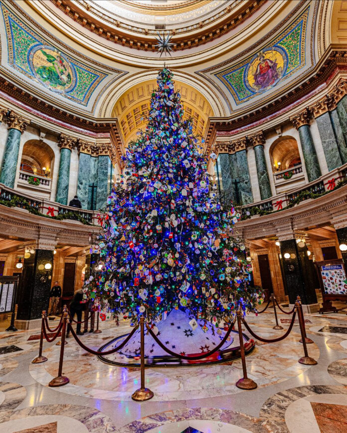 Week 2 of wishing you a Merry Christmas and Happy Holiday Season - come down and see the Capitol Christmas Tree!