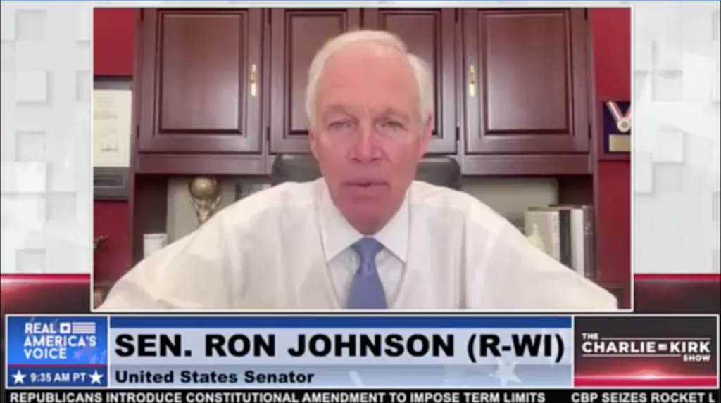 Senator Johnson joined The Charlie Kirk Show to speak about the debt ceiling and the immense levels of waste and fraud stemming from the military, healthcare, the current tax code, and various other aspects of the government.