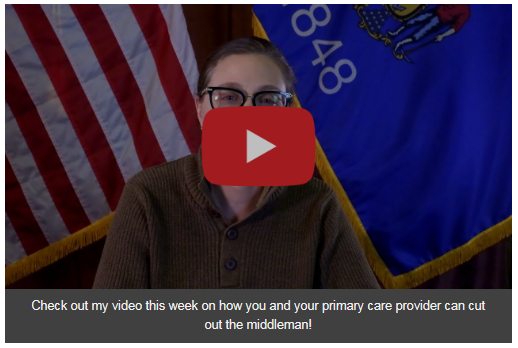 Wisconsin State Sen. Rachael Cabral-Guevara explains in this video how you and your primary care provider can cut out the middleman.