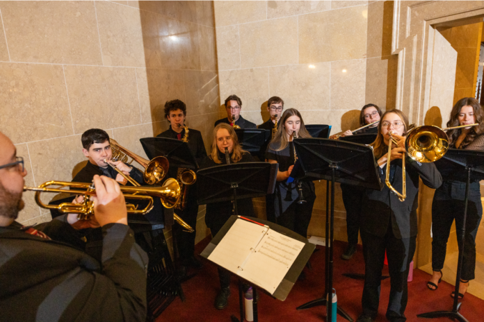 Thank you to the New London High School Chamber Ensemble for joining us on Inauguration Day!