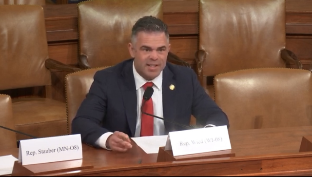 Wisconsin Congressman Tony Wied testified in front of the Ways and Means Committee to talk about the need to extend President Trump's tax cuts before they expire this year.