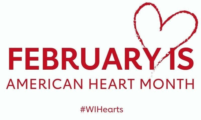 February is American Heart Month. Heart disease is the leading killer of both men and women. Learn more about improving your heart health at https://cdc.gov/heart-disease/php/heart-month/index.html.