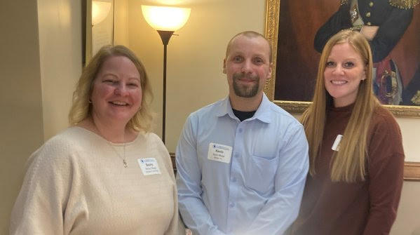 Members of the Wisconsin Chapter of the Employee Stock Ownership Plan Association stopped by the office of Wisconsin State Rep. Dave Murphy.