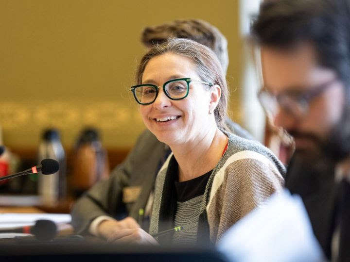 Wisconsin State Sen. Rachael Cabral-Guevara held a public hearing in the Senate Committee on Health.