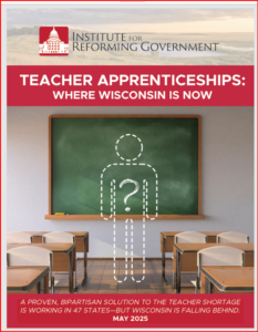 While other states across the country have begun to reap the benefits of teacher apprenticeships, Wisconsin’s pilot program remains too small to have significant impact. 