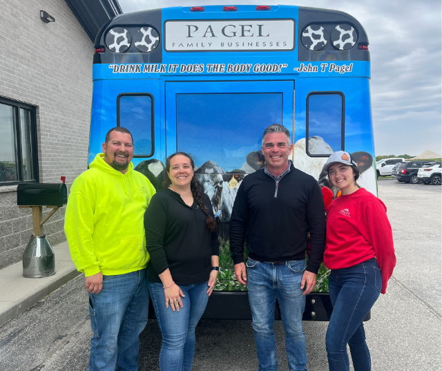 Congressman Tony Wied visited Pagel's Ponderosa Dairy, LLC that is located in Kewaunee.