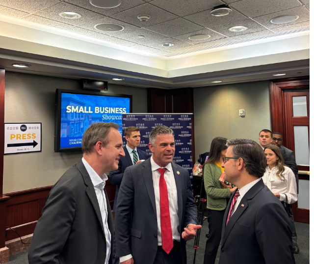 Wisconsin Congressman Tony Wied welcomed BenShot, a small business from Appleton, to the 2nd Annual Small Business Showcase in Washington DC.