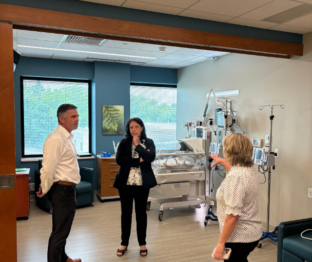 Congressman Tony Wied toured Bellin Hospital in Green Bay, and the highlight of my visit was their state-of-the-art Neonatal Intensive Care Unit (NICU).