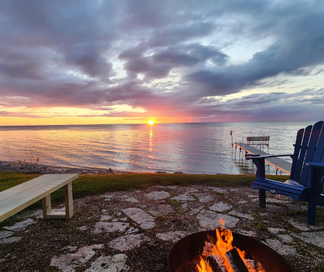 “Golden Hour in Titletown.” – Submitted by Perry from Green Bay