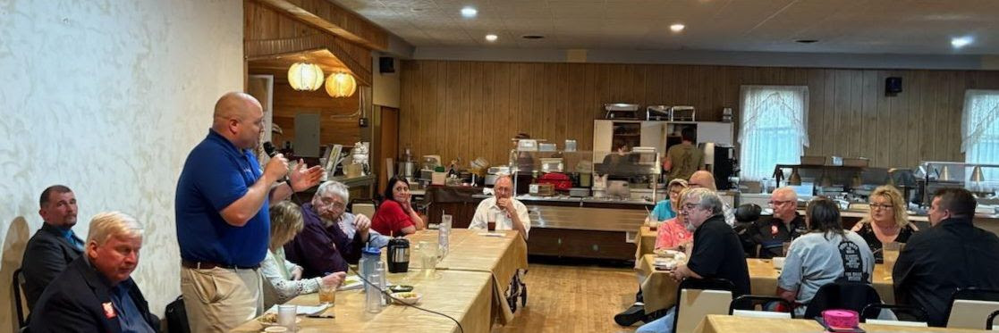 Wisconsin State Rep. Shae Sortwell provided a legislative update at the Manitowoc County Tavern League Banquet.