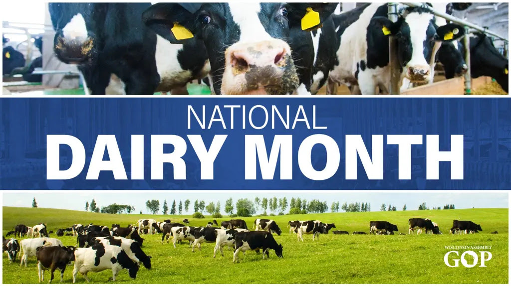 June is National Dairy Month.