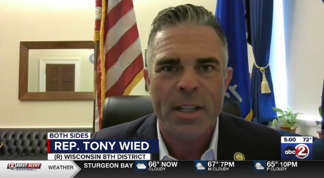 Congressman Tony Wied was interviewed on WBAY.
