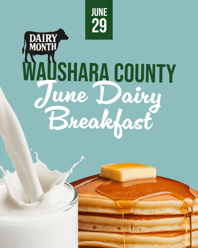 Let's finish dairy month strong! Check out the Waushara County Dairy Breakfast on Sunday morning! nursing