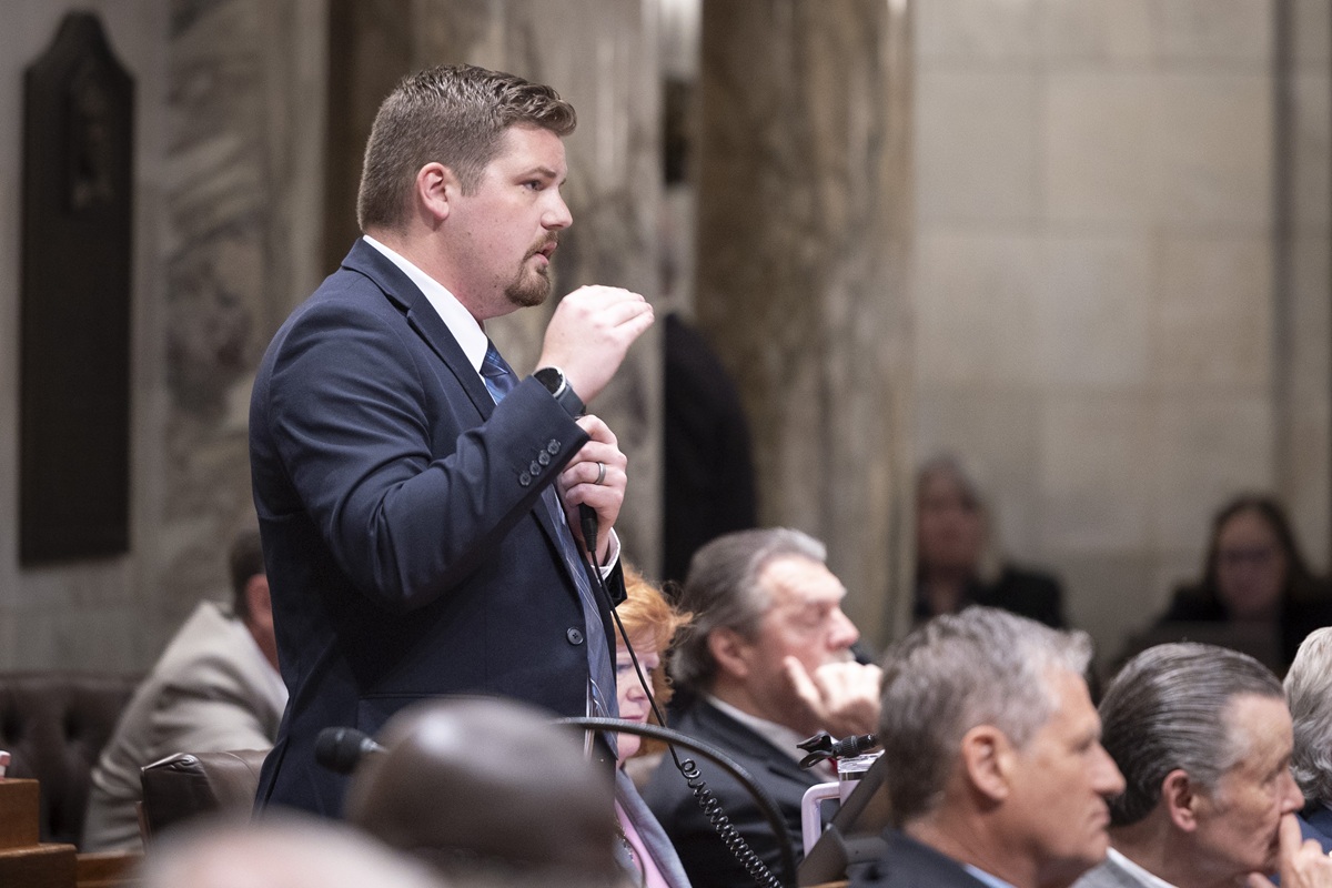 In a floor speech on July 2, Wisconsin State Rep. Nate Gustafson discussed fee schedules.