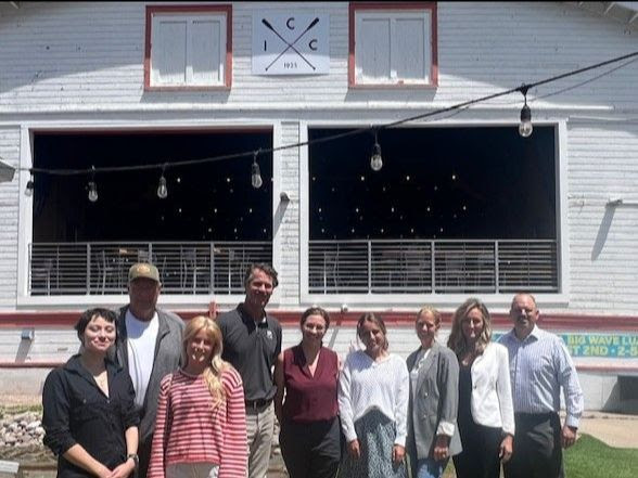 Wisconsin State Sen. Rachael Cabral-Guevara met with constituents at Indian Crossing Casino.