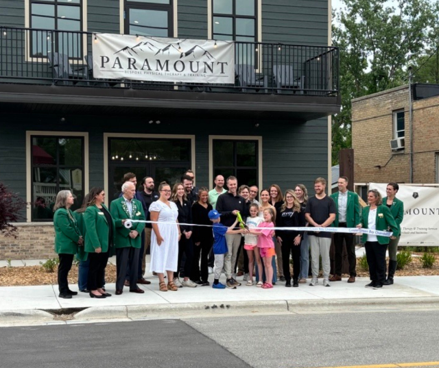 Congressman Tony Wied attended the grand opening of Paramount Physical Therapy.