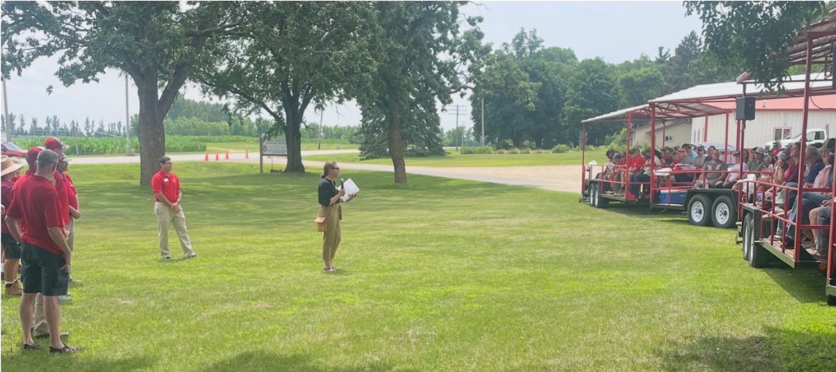 Thank you to all the folks who came out to learn more about the important research the UW Agricultural Research Station in Hancock is working on!