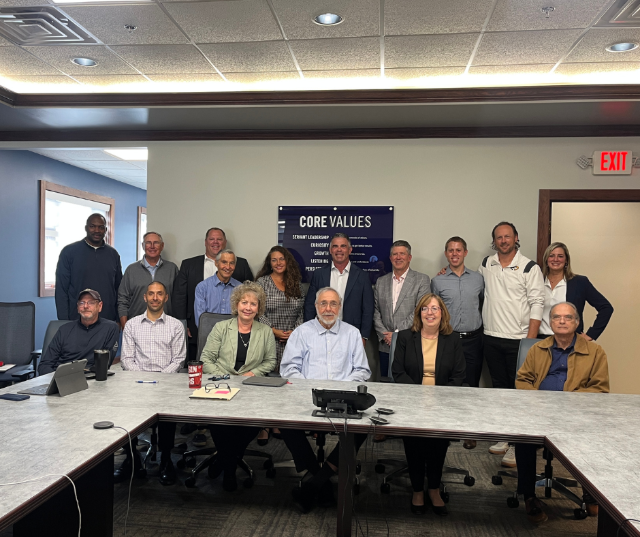 Congressman Tony Wied attended the Community American National Bank Board of Directors Meeting in Appleton.