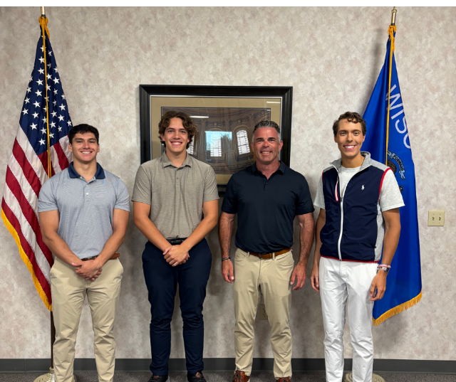 Congressman Tony Wied's District Office team was lucky to have three incredible interns.