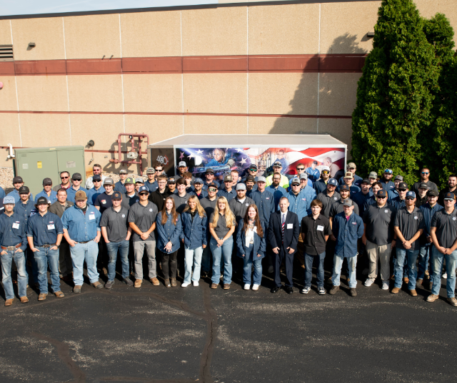 Congressman Tony Wied's staff joined the UA Local 400 Plumbers & Steamfitters at their Apprentice Signing Day.