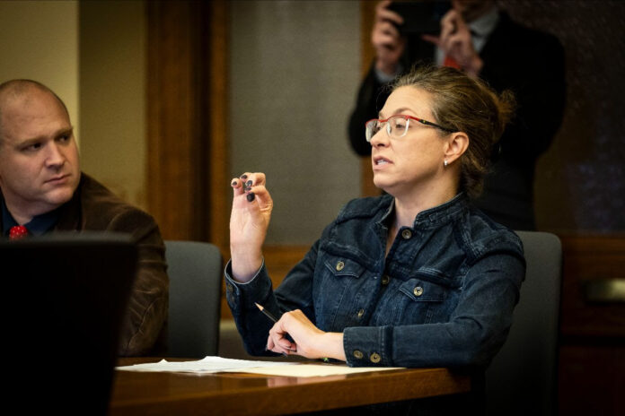 Wisconsin State Sen. Rachael Cabral-Guevara testified on Senate Bill 282, which will provide more well-rounded insight on the Board of Nursing.