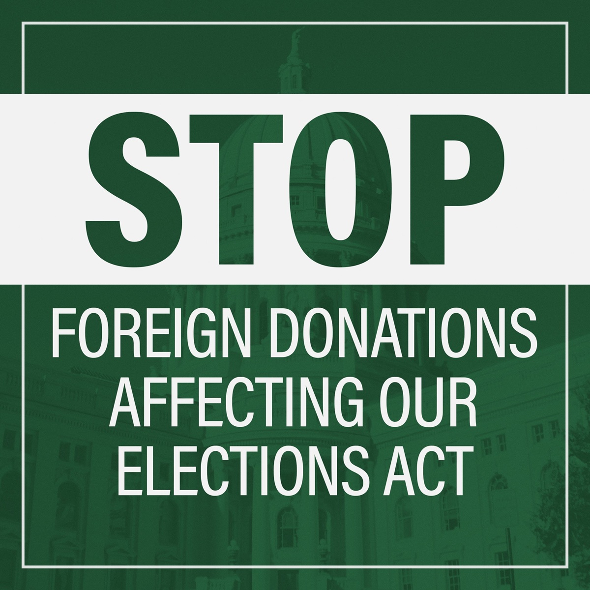 State Rep. Dave Murphy introduced Assembly Bill 385, the Stop Foreign Donations Affecting Our Elections Act. 