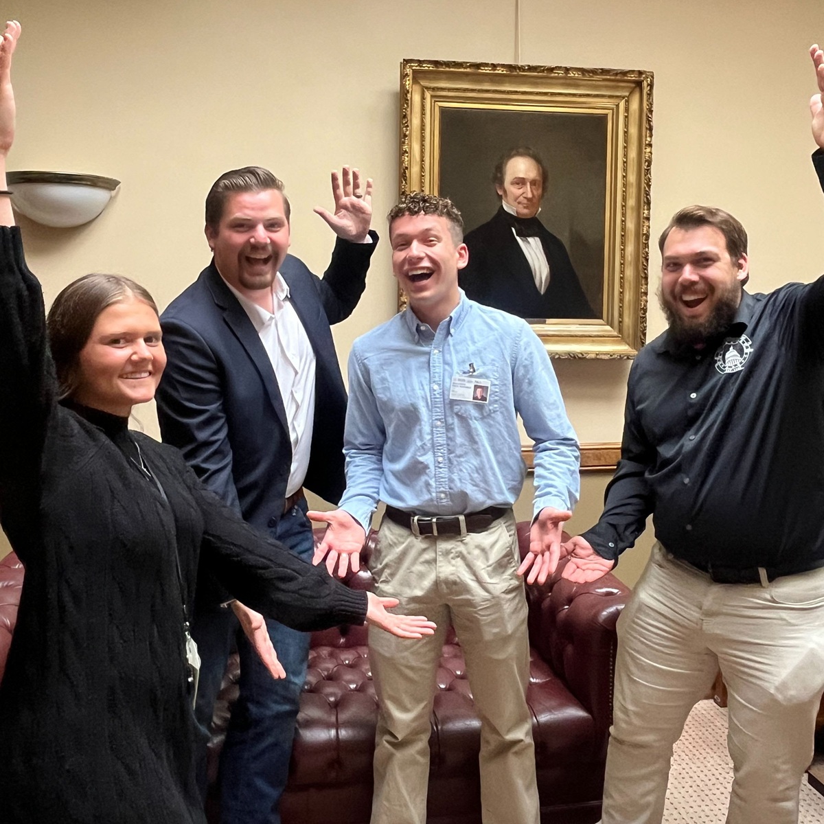 Levi from Omro will be interning in the office of Wisconsin State Rep. Nate Gustafson.