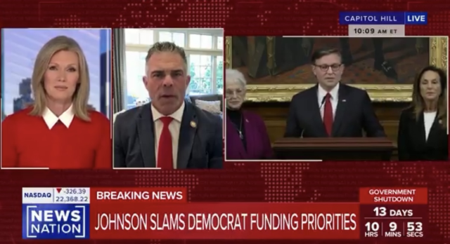 Watch Congressman Tony Wied's interview with NewsNation about the latest on the Democrats' shutdown.