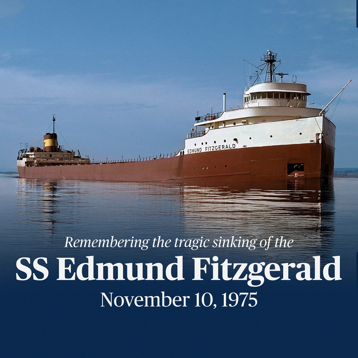 Monday marked the 50th anniversary of the wreck of the Edmund Fitzgerald.