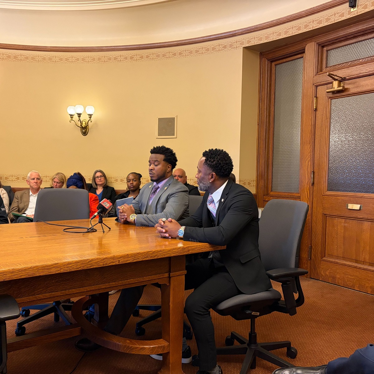 Delorean Walls and Elton Gofoe (Owner of Grandiose Echelon)