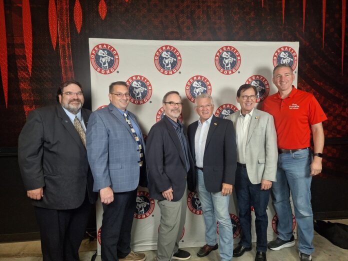 Wisconsin State Rep. Dave Murphy attended an Operation Song event in Green Bay with several of his legislative colleagues.