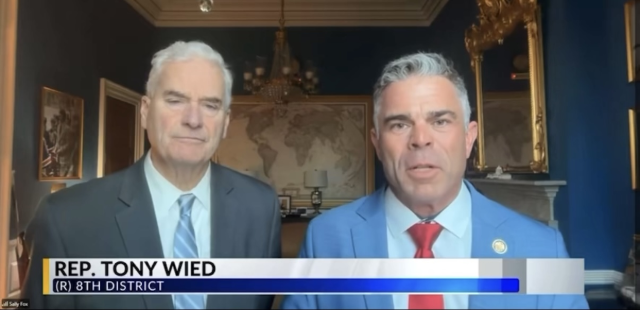 Congressman Tony Wied discussed the Democrat shutdown on WFRV.