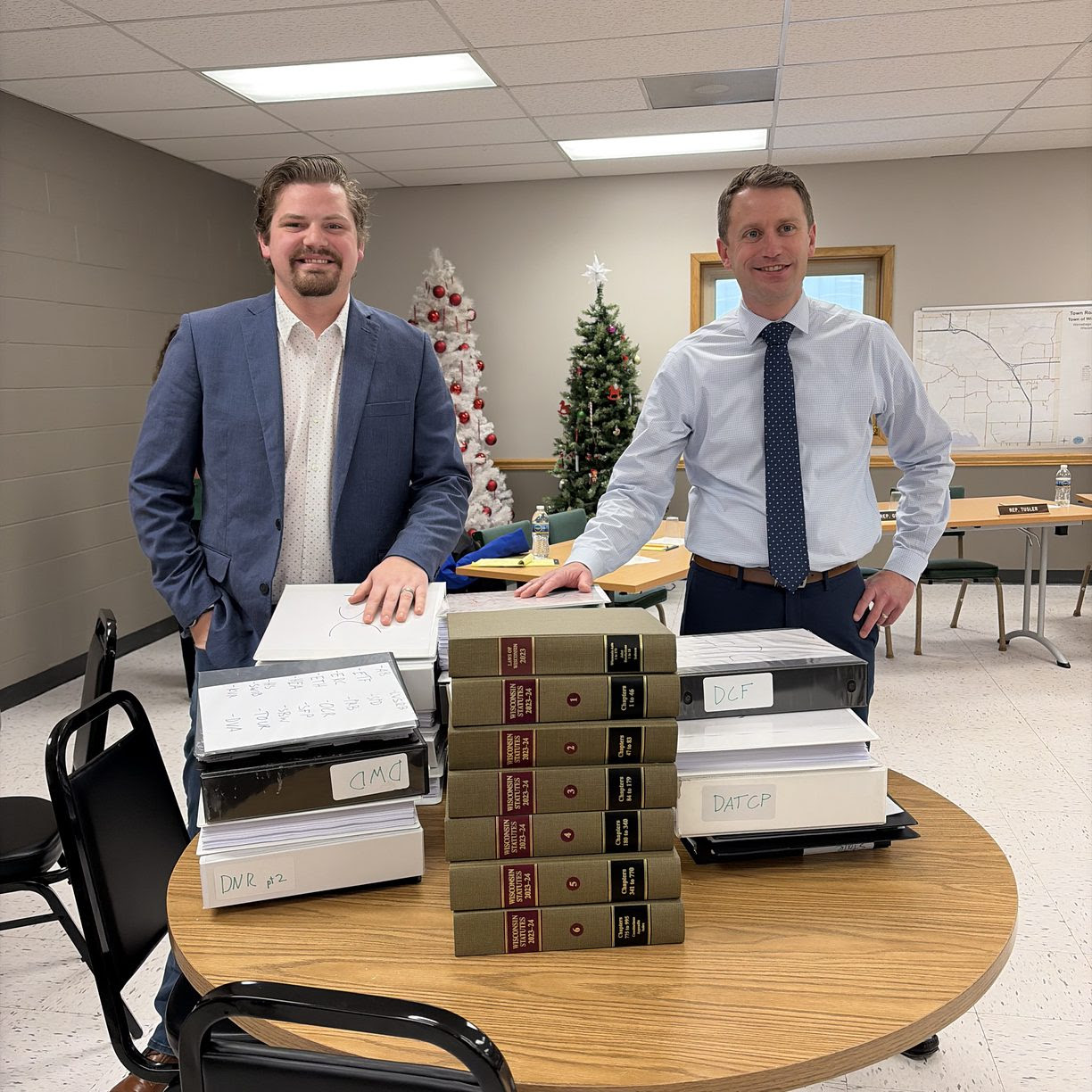 Wisconsin Laws & Statutes books vs Administrative Rules.