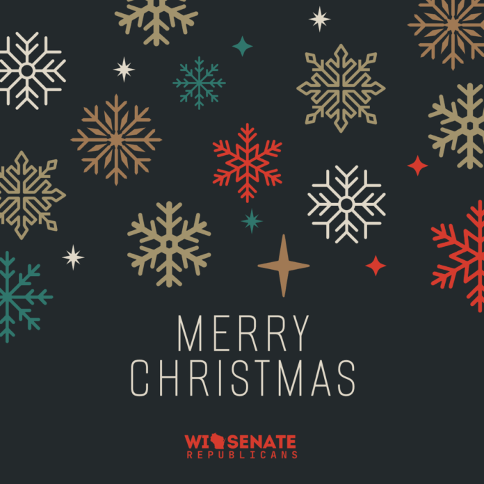 Merry Christmas from Wisconsin State Sen. Rachael Cabral-Guevara.