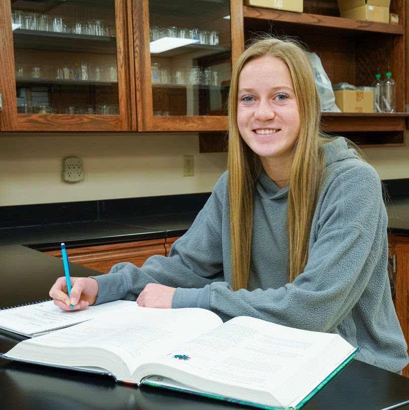 Olivia, a senior at Saint Mary’s Catholic School, was recognized for earning a perfect composite score of 36 on the ACT.