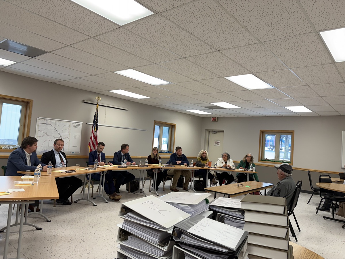 The Wisconsin Speaker's Task Force on Rulemaking at work.