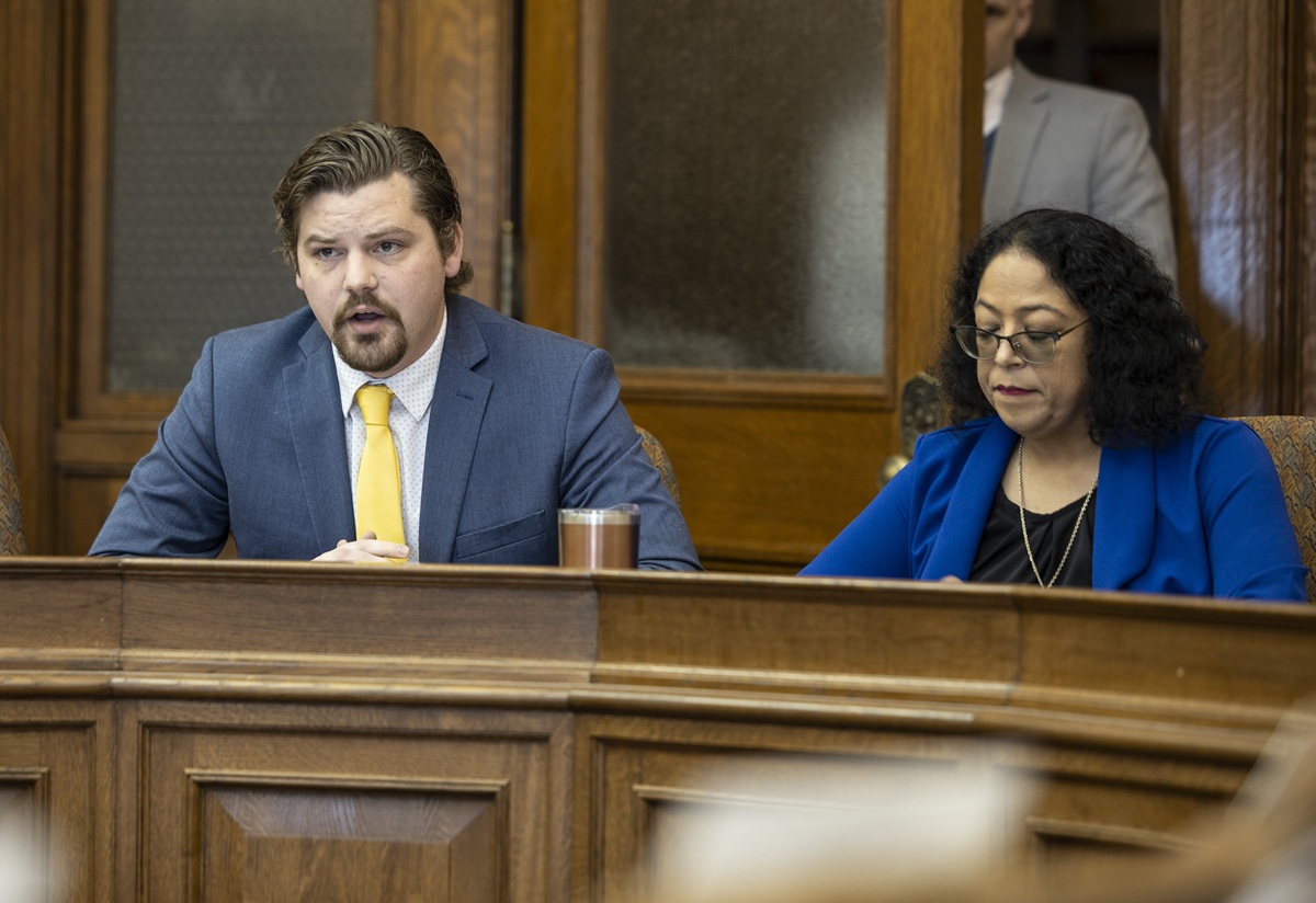Wisconsin State Rep. Nate Gustafson testified in support of Assembly Bill 807, which relates to the creation of an office of county board counsel in certain counties.