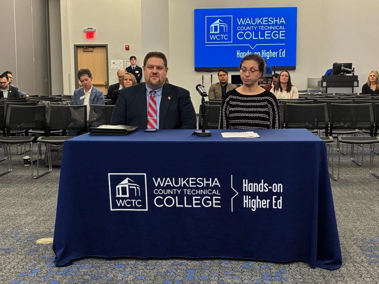 Wisconsin State Rep. Dave Murphy's staffer Alan Ott testified in favor of Assembly Bill 582, which received a hearing the State Senate Committee on Universities and Technical Colleges, an important step in forwarding Wisconsin dual enrollment reform. 