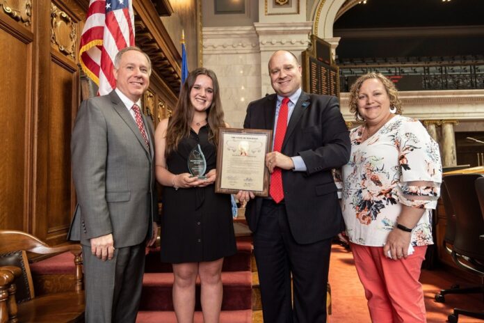 Three years ago Grace was recognized by the Assembly as our Hometown Hero for her great work in the community.