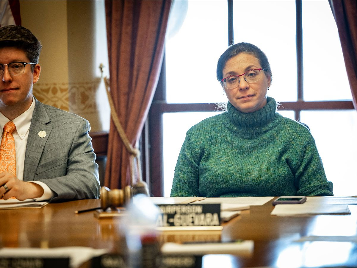 Chairing the Senate Committee on Health this week.