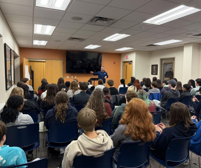 Congressman Tony Wied joined the Youth in Government group at the Appleton YMCA.