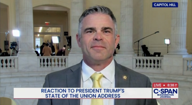 Wisconsin Congressman Tony Wied discussed President Trump’s State of the Union Address with C-SPAN.