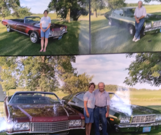 “Cruisin’ Down Memory Lane.” – Submitted by Mary and Rick from Green Bay.