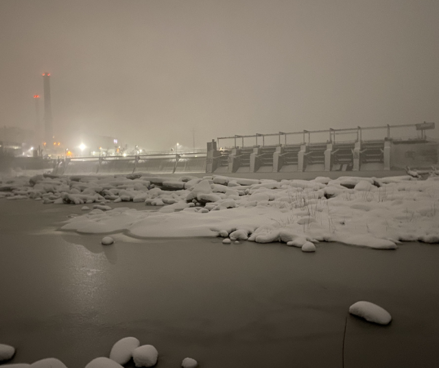 “Little Chute, Big Chill.” – Submitted by Tim from Little Chute.
