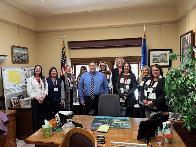 Wisconsin State Rep. Dave Murphy's staffer hosted the Wisconsin Credit Union League as part of their lobby day efforts.