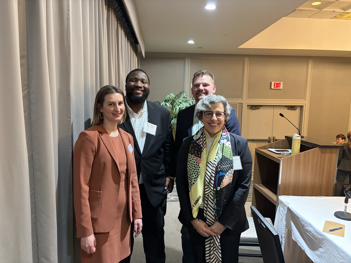 Wisconsin State Rep. Nate Gustafson sat on a panel for the Wisconsin Technology Council.